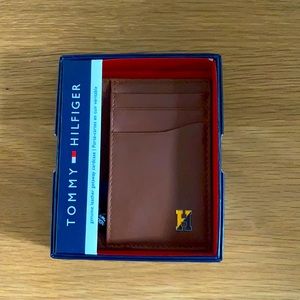 NWOT Tommy Hilfiger Leather Cardcase